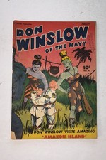 DON WINSLOW #42 “Amazon Bondage Cover”  1947 Fawcett Pub. Great Cover  picture