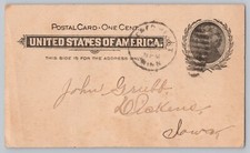 1902 Order John Grubb Dickson Iowa Jefferson Stamp Postcard Z1092 picture
