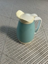 VTG MCM Thermo-Serve Insulated Carafe Teal USA Coffee Pitcher Retro picture