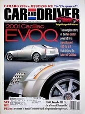 2001 CADILLAC EVOQ - CAR AND DRIVER MAGAZINE, FEBRUARY 1999 picture