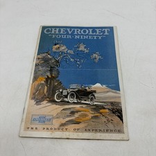 1917 Chevrolet 490 Catalog Brochure Touring Car Roadster Excellent Original 17 picture