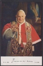 Holy card del Papa Juan XXIII santino image pieuse estampa picture