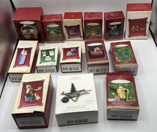 Lot of 14 Hallmark Keepsake Ornaments Disney Christmas & Others picture