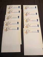 Letterhead 10 Sheets Of PABST BLUE RIBBON 1970s Vintage Stationery Unused Lot picture