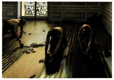 Gustave Caillebotte Les Raboteurs de Parquet Postcard picture