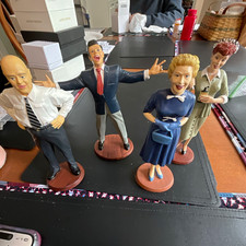 I Love Lucy ,Ricky,Ethel,And Fred figures  picture
