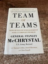 TEAM OF TEAMS BOOK BY GENERAL STANLEY McCHRYSTAL - AUTOGRAPHED picture