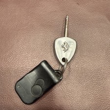 RARE Original Ferrari OEM Metal Key with Fob case - from 01 360 Spider Modena picture