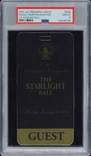 Trump Inauguration 2025 Starlight Ball Pass PSA 10 #155439706 picture