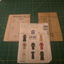 B2G1 FREE McCalls 8339 Great Looks One Easy Misses Dress Pattern Uncut picture