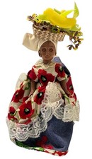 VTG Chiquita Doll Made In Bermuda In Traditional Dress Tropical Island picture