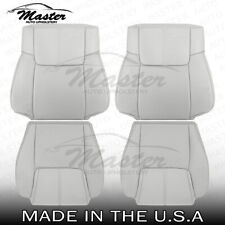 Perforated Lt. Graystone Front Seat Covers Fit Jeep Commander 2006 -2010 picture