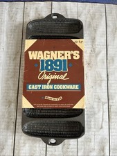 VTG NOS WAGNER'S 1891 Original CAST IRON Cookware CORNBREAD PAN 1319 picture