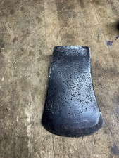 Antique Rare 3-1/2 Lb Wide Axe Head Tool H&B Mfg Co W Waterville Maine 98 USA picture