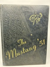 1951 Missouri City High School Yearbook The Mustang 1951 Missouri City Texas picture
