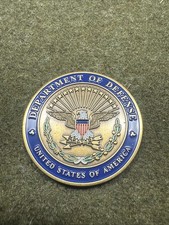 UNITED STATES UNDER SECRETARY OF DEFENSE CHALLENGE COIN picture