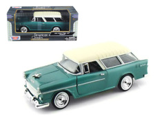 1955 Chevrolet Nomad Green 1/24 Diecast Model Car picture