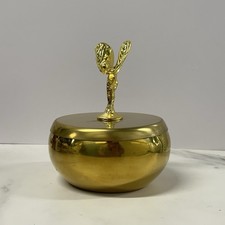 Rolls Royce Gold Cigar Ashtray Spirit of Ecstasy Classy Classic Design Small picture