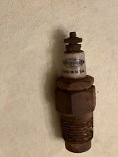 Splitdorf White Insulator Vintage Spark Plug Antique 3