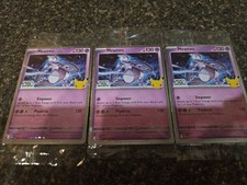 3x Pokemon Mewtwo 063/128 Holo Promo Cards 30th Anniversary Celebration Lot picture