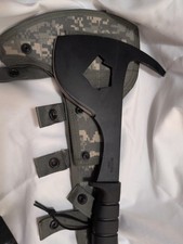 New U.S. Army Issue Ontario Spec Plus SP16 SPAX Axe Survival Tool & Scabbard picture