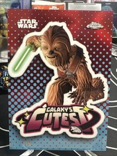 2026 Topps Chrome Star Wars Wookiee Galaxy's Cutest Red Alpha 1/5 #QT-15 picture