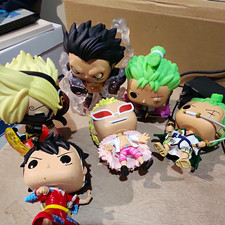 Funko One Piece Pop Vinyl Mixed Lot 6 Figures Luffy Zoro Sanji Doflamingo picture
