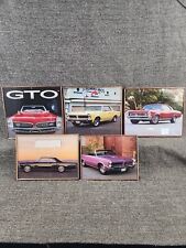 Vtg Old School Pontiac GTO Pictures Lot Of 5 picture