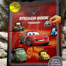 Phidal Disney Pixar Cars 2 Sticker Book Treasury 2013 6-in-1 Over 350 Stickers picture