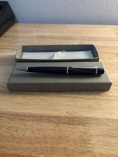 Boxed Bill Blass  BALLPOINT PEN BLUE with CHROME TRIM picture