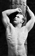 Eugen Sandow strength athlete bodybuilder actually Friedrich W- 1910 Old Photo picture