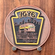 IGY6 Irreverent Warriors Pittsburgh Veteran Challenge Coin  W#26 picture