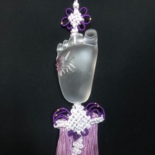 Liuli Crystal Glass Ornament – Feng Shui Car Home Blessing (2-2/5