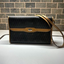 Authentic Vintage Christian Dior Honeycomb Monogram Crossbody Bag - France picture