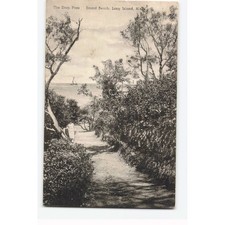 Vintage 1938 Postcard The Dorn Pass Sound Beach Long Island NY H.H. Davis RPPC picture