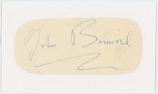 John Braine English Writer Signed Autograph AMCo COA 24536 picture