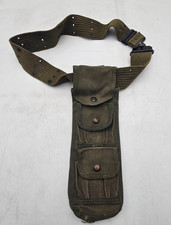 Vintage US Military Canvas Pocket Ammo Pouch Belt Web Gear MK-356/G picture