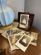 AZO RPPC Real Photo Postcard c1907-1918 Babies, Family, Car  And Man, Lot Of 13 picture
