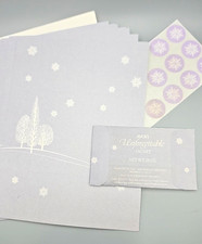 Vintage Avon Unforgettable Scented Stationery 9 Sheets Stickers Sealed Sachet picture