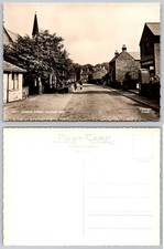 Frith's RPPC Church Street Clayton West Yorkshire Village Scene Postcard picture