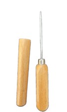 Vintage Ice Pick with Hardwood Handle With Cover picture