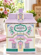 Lenox Spice Village Sweets Canister The Candy Shoppe Fine Porcelain 1992 NEW  picture