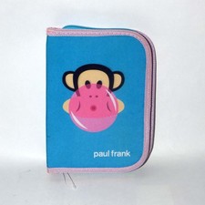 Paul Frank Julius Monkey Pencil Case Blue with 12 Unused Pencils picture