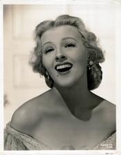 Ilona Massey (1940s) ❤ Hollywood Beauty Stunning Portrait Vintage MGM Photo 934K picture