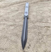 Half Face Blades - OSS Spike Grey G10 Allen Bolts Textured Grip- Limited, New :: picture