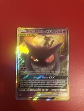 Pokémon TCG Gengar Mimikyu GX Holo Card 53/181 Tag Team Rare picture