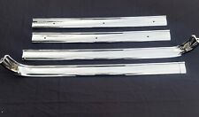 1961 1962 Lincoln Continental Sedan Upper Deck Lid:/Lower Trim 4 Pieces Polished picture