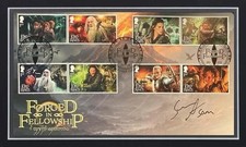 Sean Astin Samwise Gamgee Hand Signed Lord Of The Rings FDC First Day Cover, COA picture