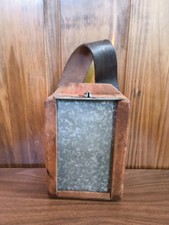 Vintage Antique Lineman's Wood Portable Fuse Box/ Baitbox Rare  picture