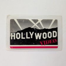 Vintage 1990's Hollywood Video Membership/Rental Card picture